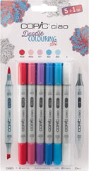 Copic Doodle Colouring 5+1 Set - Al Masam Stationery LLC