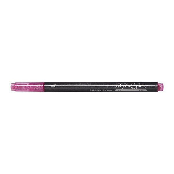 Glitter Pen 1St Pink - Al Masam Stationery LLC