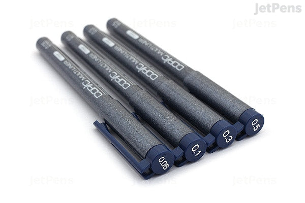 Copic Multiliner Cobalt Set 0.05, 0.1, 0.3 & 0.5mm