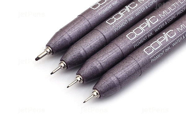 Copic Multiliner Wine Set 0.05, 0.1, 0.3 & 0.5mm