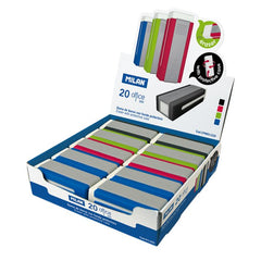 Nata 320 Erasers with Office Protective Case - Al Masam Stationery LLC