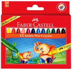 Crayons Fabercastell Jumbo Wax Rond 90mm - Al Masam Stationery LLC