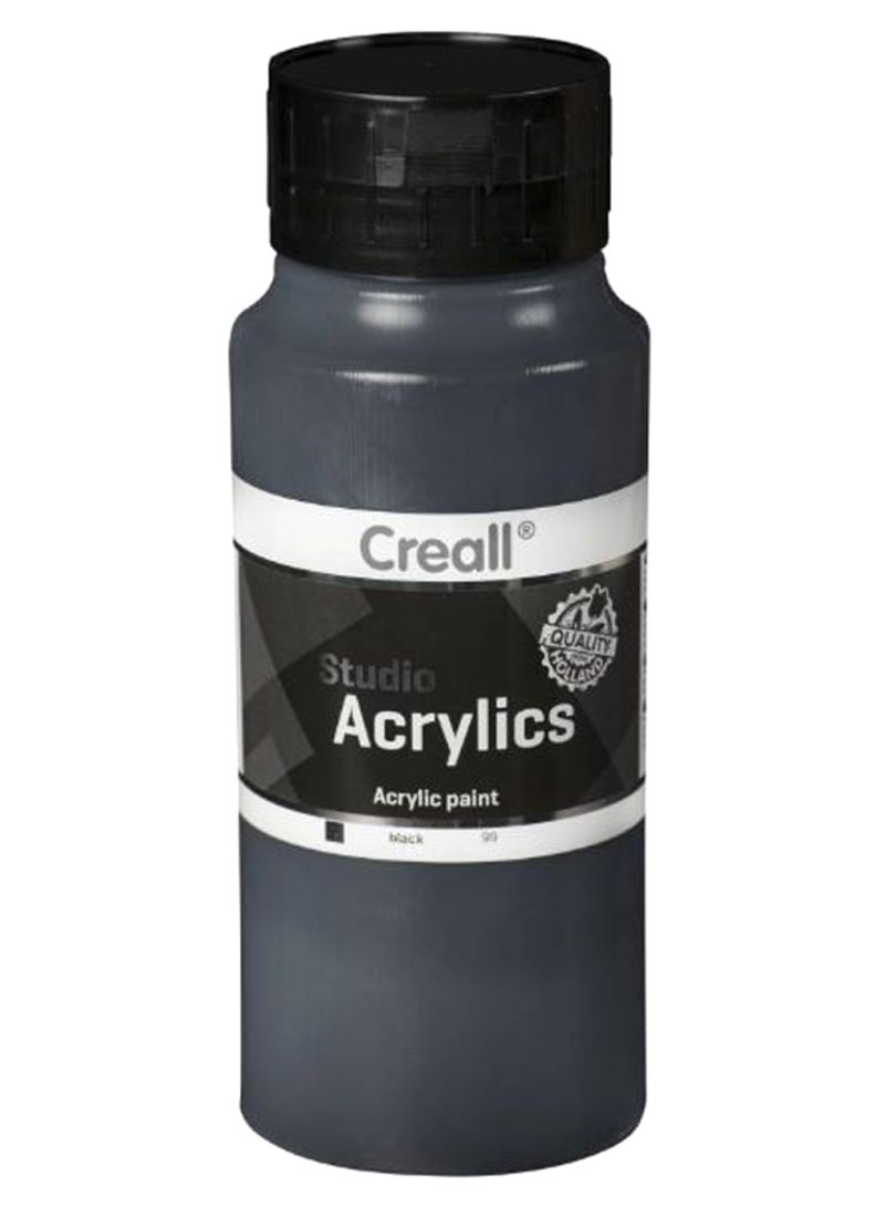 Creall ACRYLICS STUDIO 1000ml #99 Black - Al Masam Stationery LLC Main image