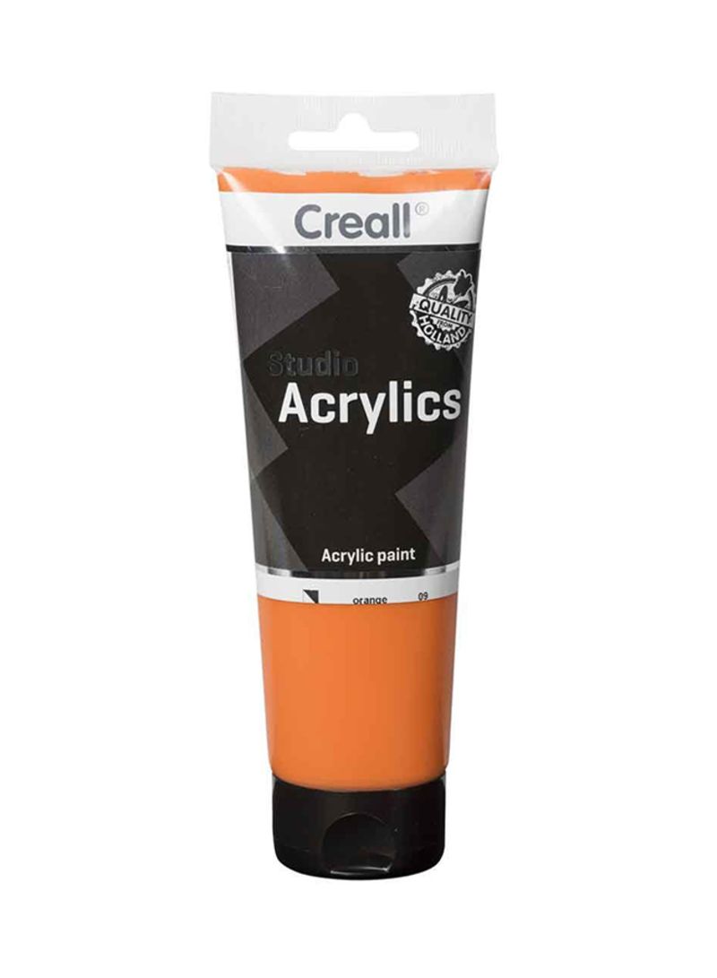 Creall ACRYLICS STUDIO TUBE 120ml #09 Orange - Al Masam Stationery LLC Main image