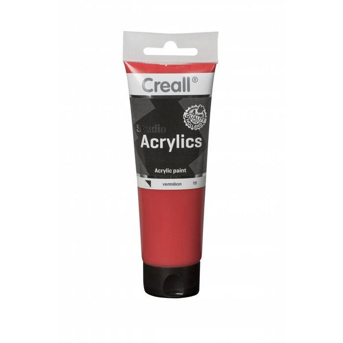 Creall ACRYLICS STUDIO TUBE 120ml #10 Vermillion - Al Masam Stationery LLC