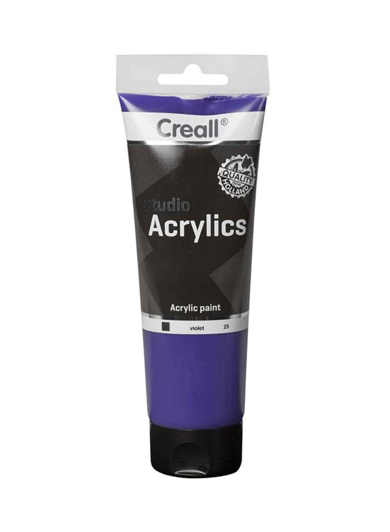 Creall ACRYLICS STUDIO TUBE 120ml #25 Violet - Al Masam Stationery LLC Main image