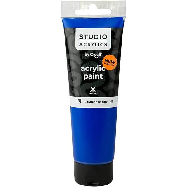 Creall ACRYLICS STUDIO TUBE 120ml 42 Ultrmin Blue - Al Masam Stationery LLC Main image