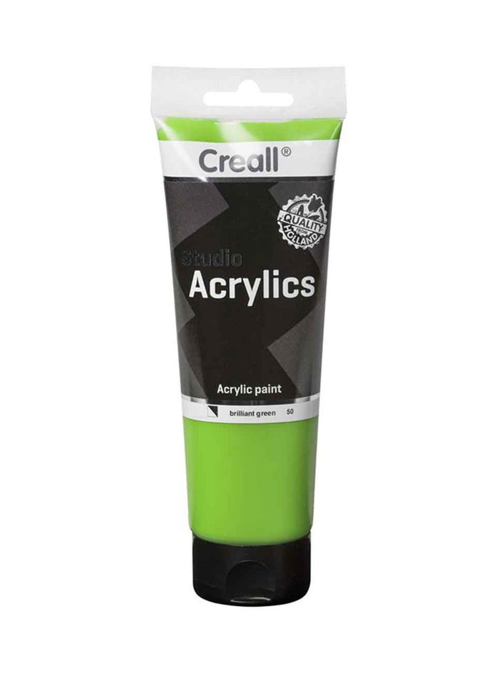 Creall ACRYLICS STUDIO TUBE 120ml #50 Brilliant Green - Al Masam Stationery LLC
