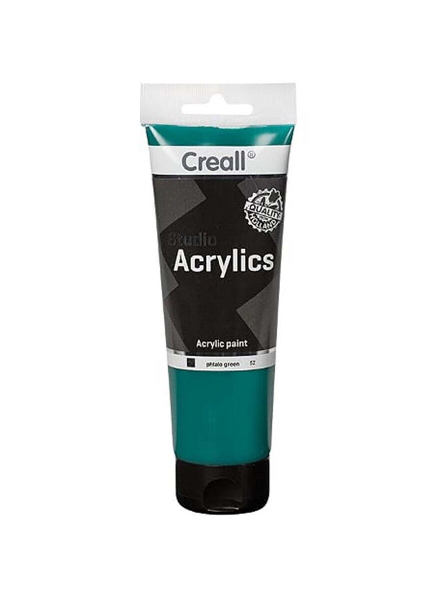 Creall ACRYLICS STUDIO TUBE 120ml 52 Phtalo Green - Al Masam Stationery LLC Main image