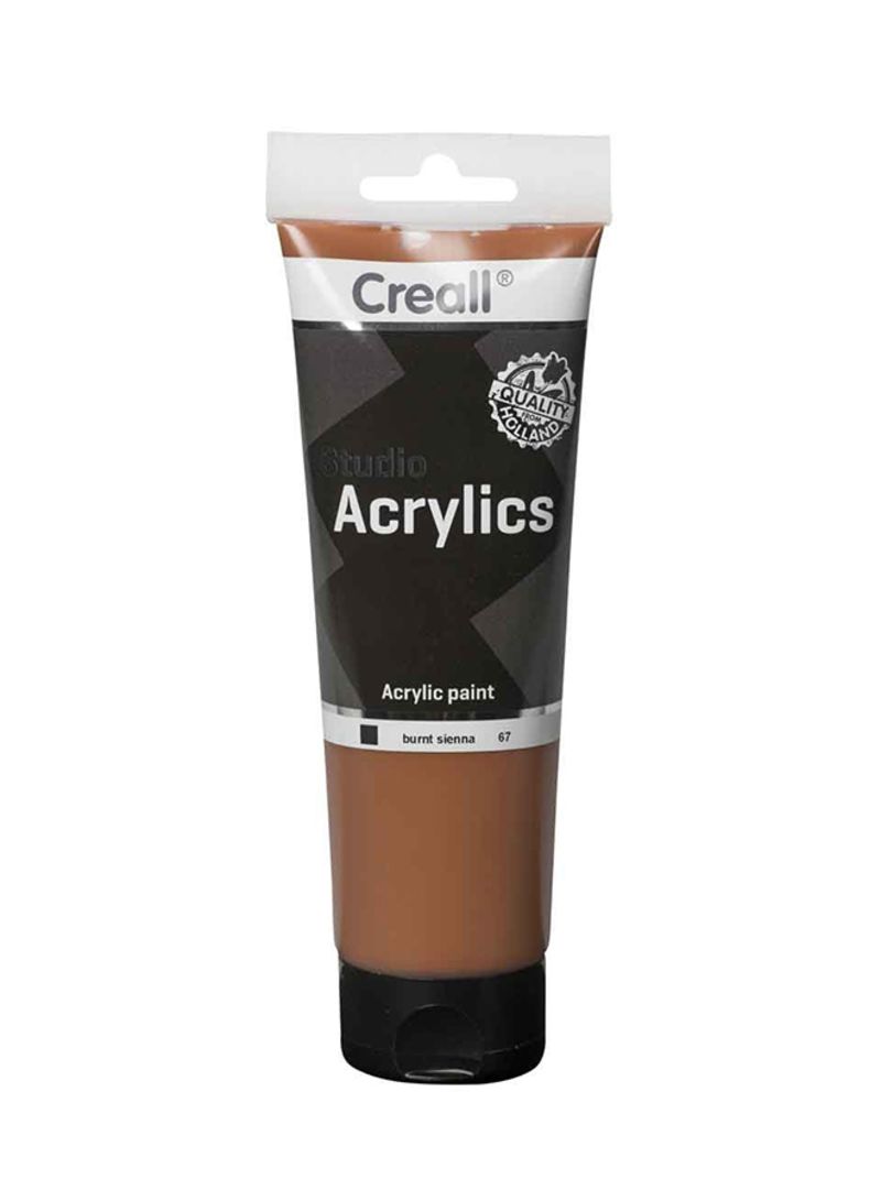 Creall ACRYLICS STUDIO TUBE 120ml #67 Burnt Siena - Al Masam Stationery LLC Main image