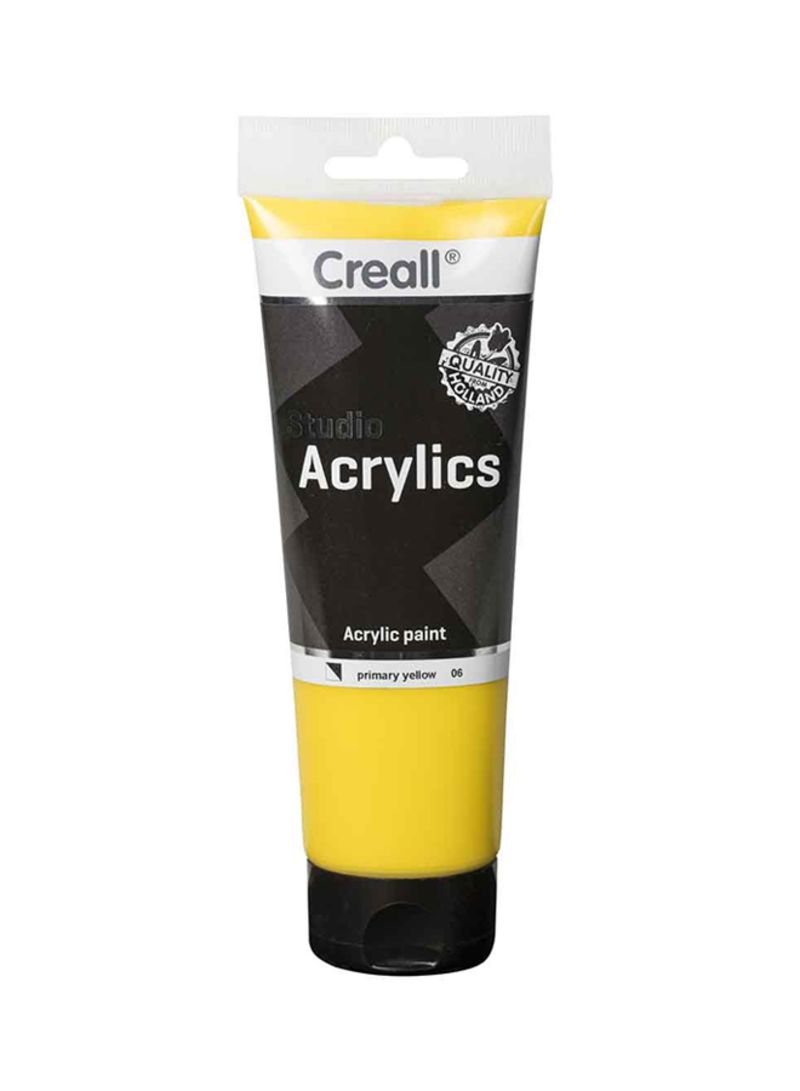 Creall ACRYLICS STUDIO TUBE 250ml #06 Primery Yellow - Al Masam Stationery LLC Main image