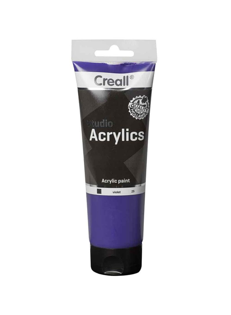 Creall ACRYLICS STUDIO TUBE 250ml #25 Violet - Al Masam Stationery LLC Main image
