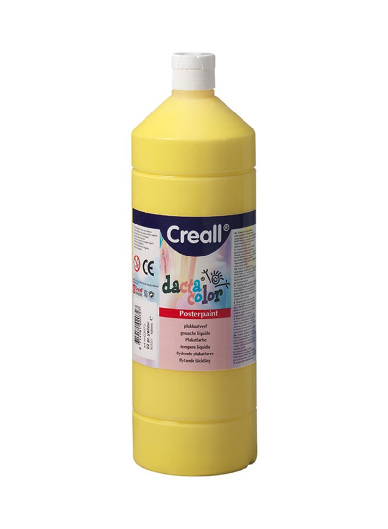 Creall Poster Color 1000ml #02 Primery Yellow - Al Masam Stationery LLC Main image