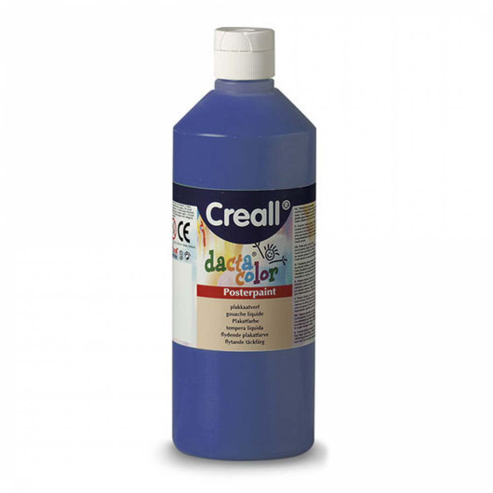 Creall Poster Color 1000ml #10 Primery Blue - Al Masam Stationery LLC Main image