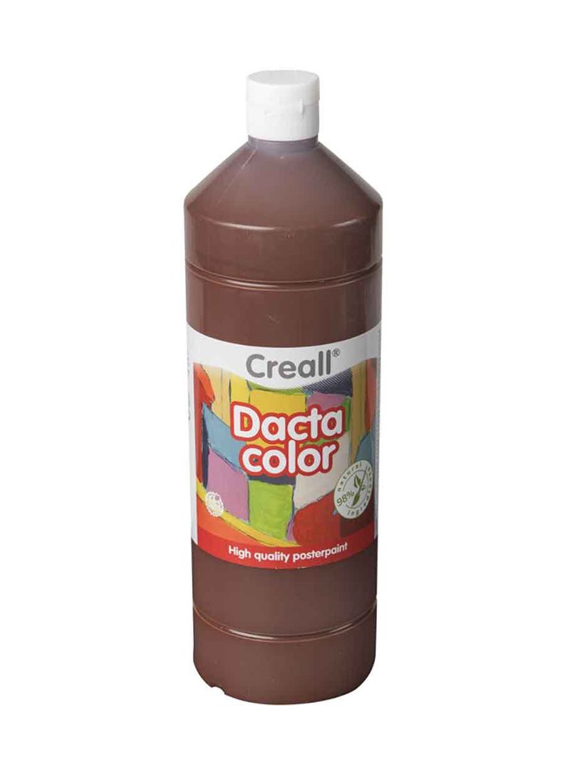 Creall Poster Color 1000ml #19 Dark Brown - Al Masam Stationery LLC Main image