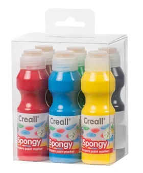 Creall Poster Color FLUORPAINT SET 20ml Pack of 6 color - Al Masam Stationery LLC Main image