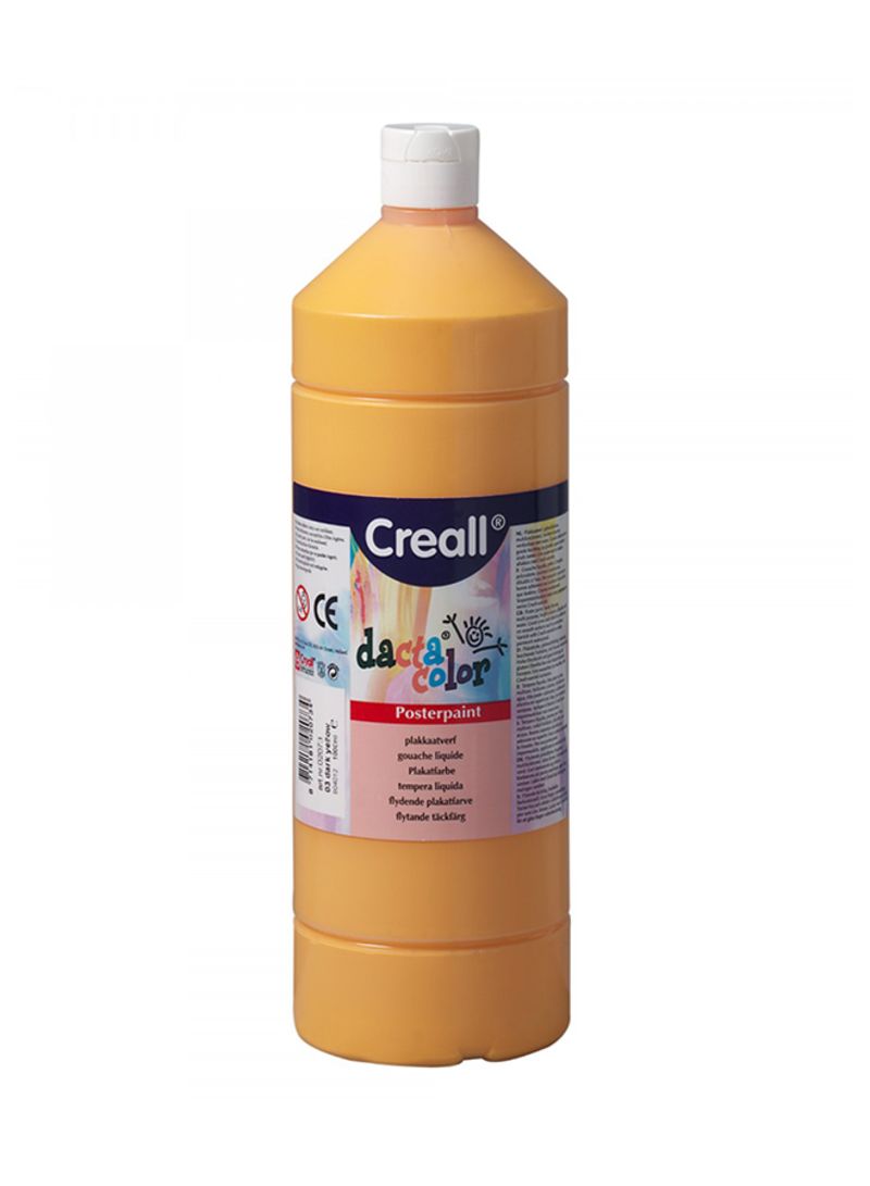 Creall Poster Color 1000ml #17 Ochre Yellow - Al Masam Stationery LLC Main image
