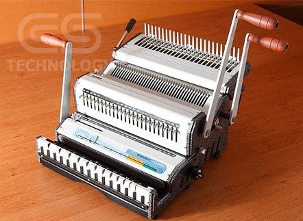 Comb & Wire Binding Machine CSTEK  DMC 21R (DUOMAC COMB & 2:1 WIRE) - Al Masam Stationery LLC