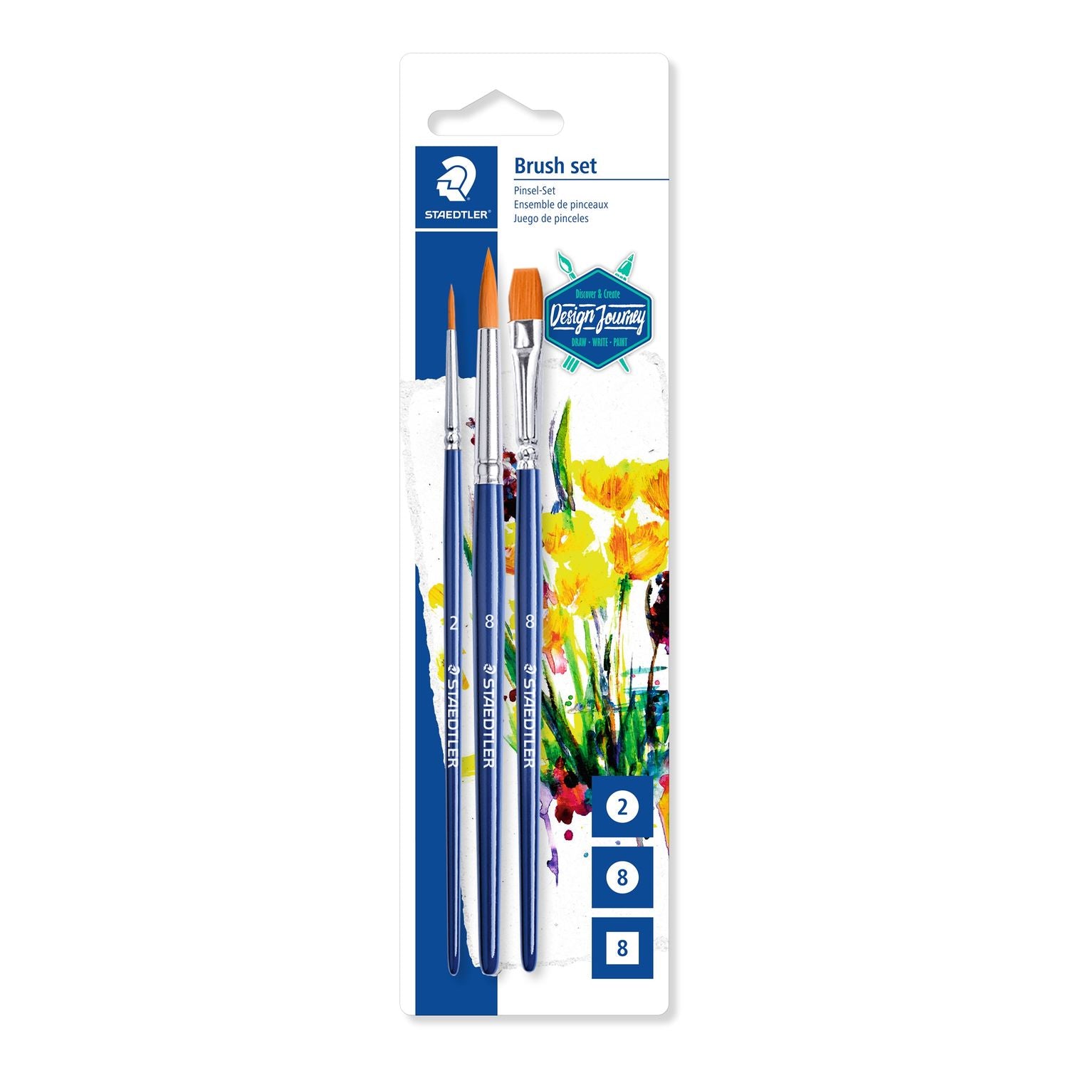 Staedtler 965  Synthetic Brush Set - Al Masam Stationery LLC