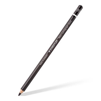 Staedtler Mars Lumograph Pencil Black 4B - Al Masam Stationery LLC Main image