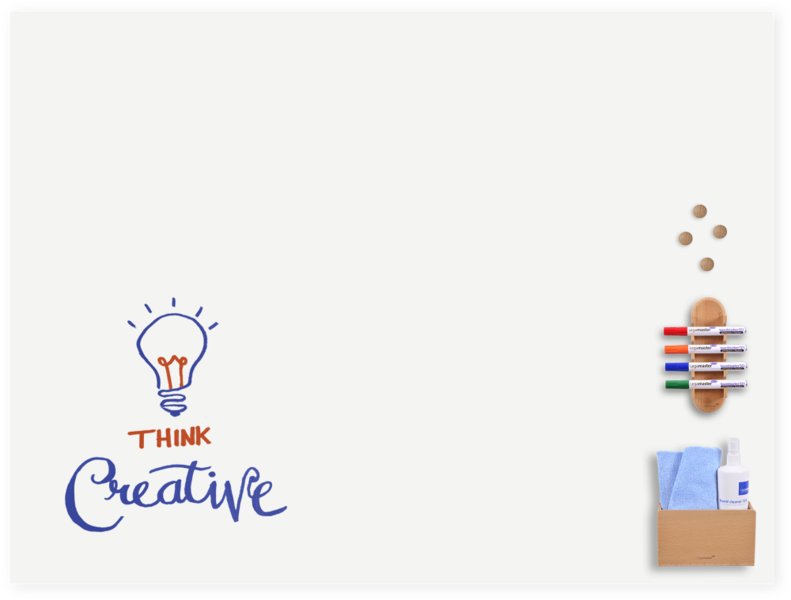 Legamaster board-up whiteboard 75x50 cm - Al Masam Stationery LLC