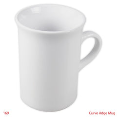 Curve edge - ceramic mug - Al Masam Stationery LLC