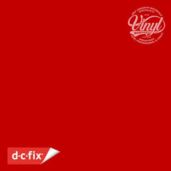 DC Fix 200-0108 Self Adhesive Cover Plain Mat 45cmx15m Dark Red