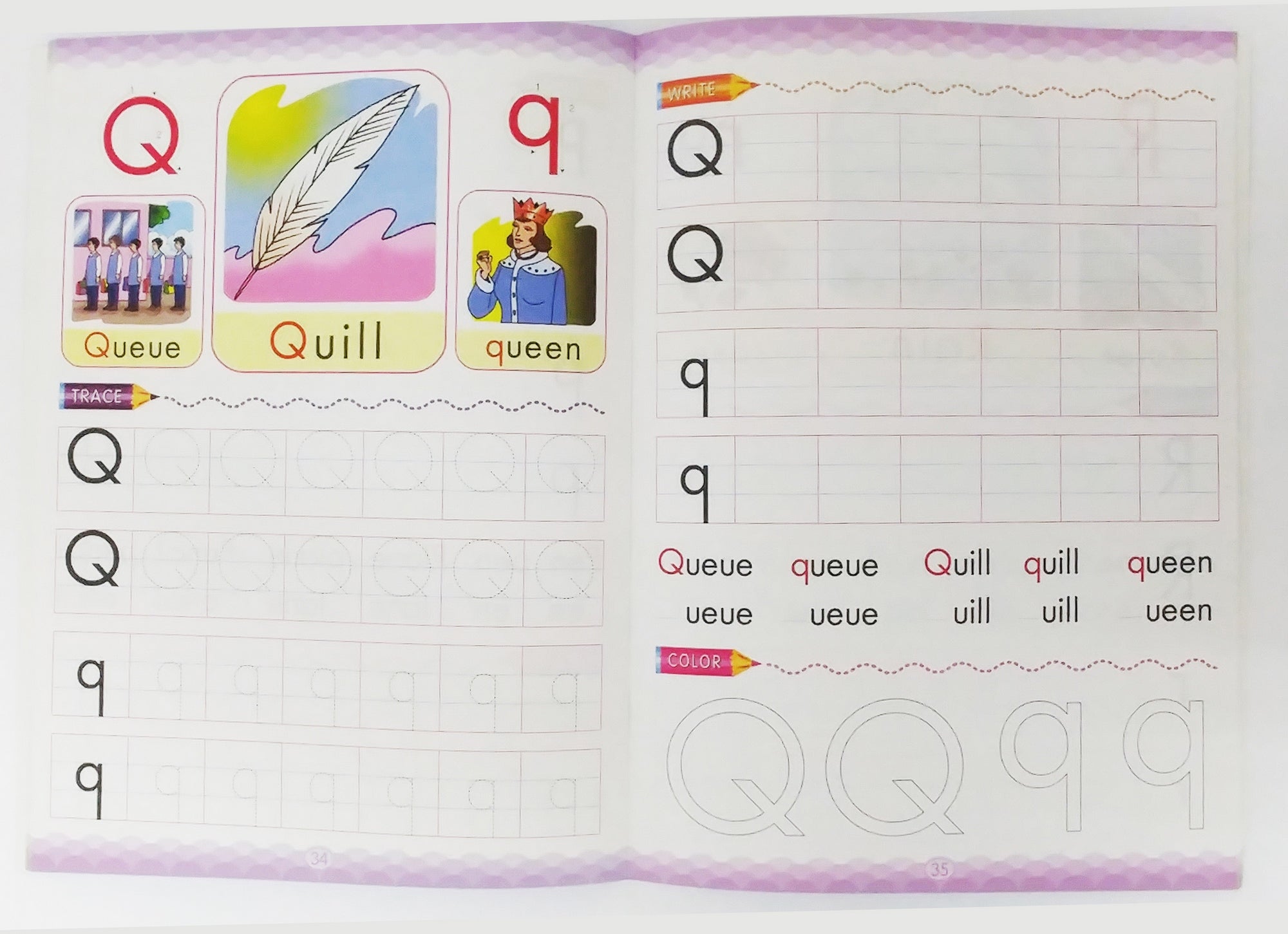 My First English Alphabet With Picture - Al Masam Stationery LLC