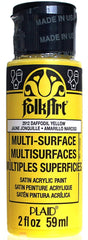 Folkart Multi-Surface Paint - Daffodil Yellow - Al Masam Stationery LLC