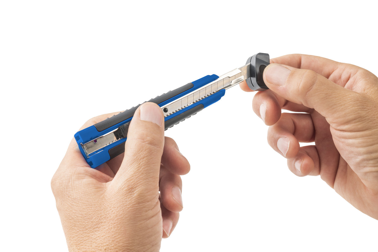 Dahle Pro Cutter Medium Blue Self Locking Blade 9 Mm 2 Secondary image