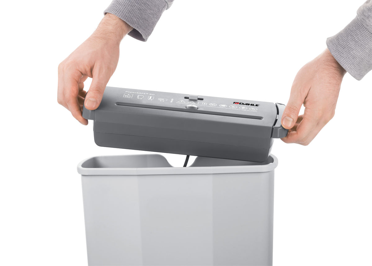 Dahle Shredder Model -  Ps 60 -  6 Sheets, 6Mm Strip Cut - Al Masam Stationery LLC - Shredder Machines - Shredder Machines