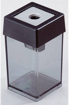 Dahle Canister Sharpener Grey / Transparent 8 Mm With Plastic Sharpener - DHL 53461-21365 - Al Masam Stationery LLC Main image