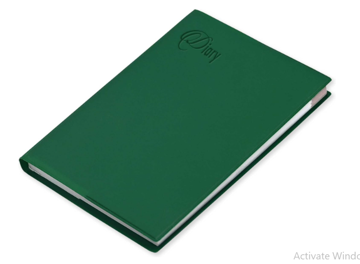 FIS Pocket Diary 2024 (English) Green - Al Masam Stationery LLC