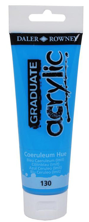 Daler Rowney Graduate Acrylic Color COERULEUM (HUE) - Al Masam Stationery LLC Main image