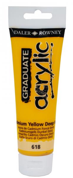 Daler Rowney Graduate Acrylic Color NAPLES YELLOW Secondary image