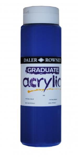 Daler Rowney Graduate Acrylic Color PHTHALO BLUE Secondary image