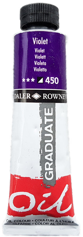 Daler Rowney Graduate Oil Colors VIOLET Secondary image