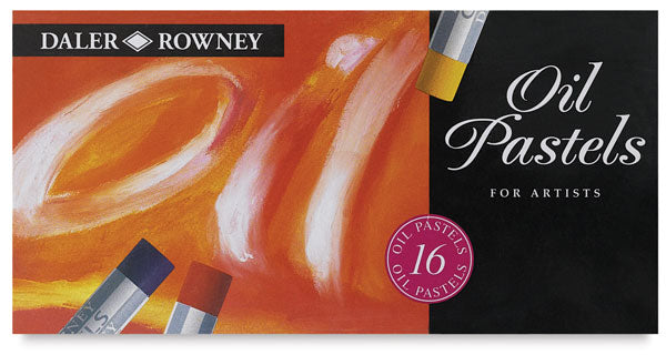 Daler Rowney Oil Pastel Set of 16 - Al Masam Stationery LLC Main image