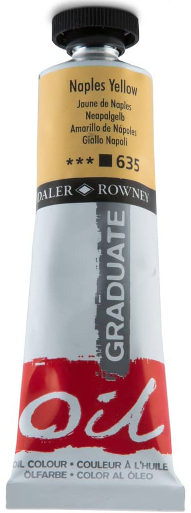 Daler Rowney Graduate Oil Colors NAPLES YELLOW Secondary image