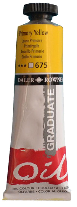 Daler Rowney Graduate Oil Colors PRIMARY YELLOW Secondary image
