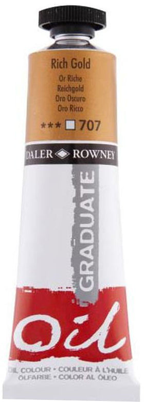 Daler Rowney Graduate Oil Colors RICH GOLD Secondary image