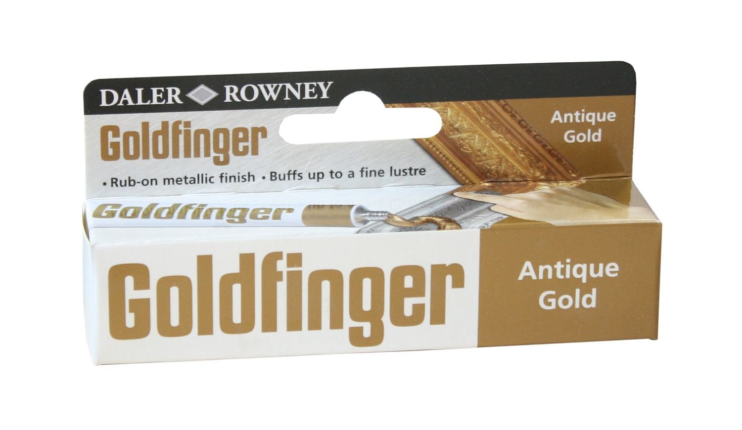 Daler Rowney Goldfinger Decorative Metallic Paste Antique Gold Secondary image