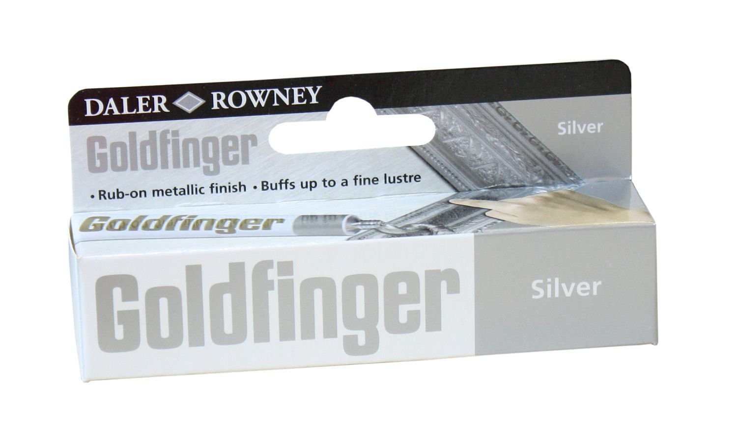 Daler Rowney Goldfinger Decorative Metallic Paste Silver (IMIT) Secondary image