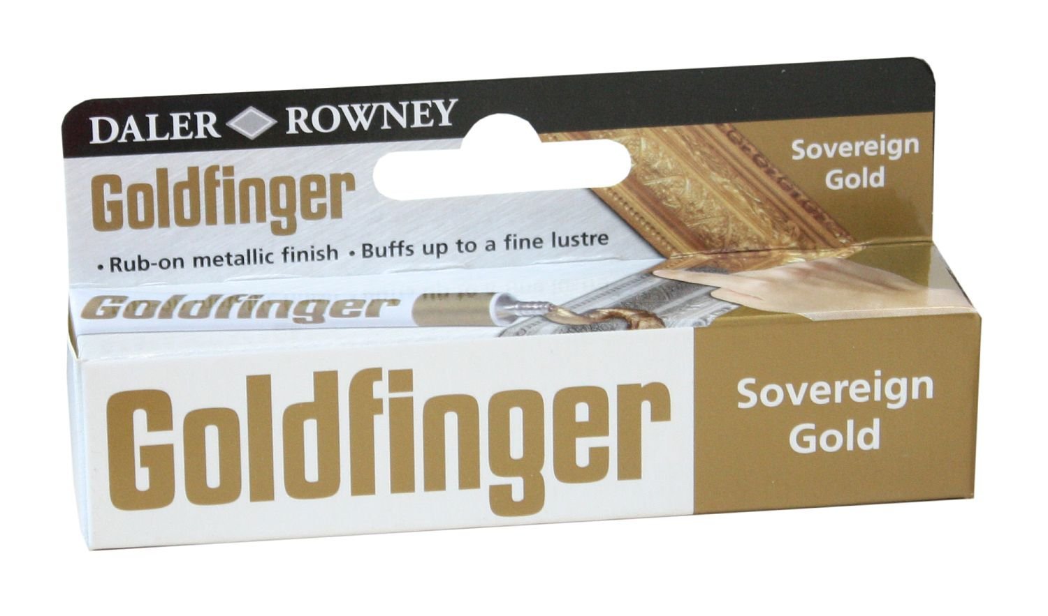Daler Rowney Goldfinger Decorative Metallic Paste Sovereign Gold Secondary image
