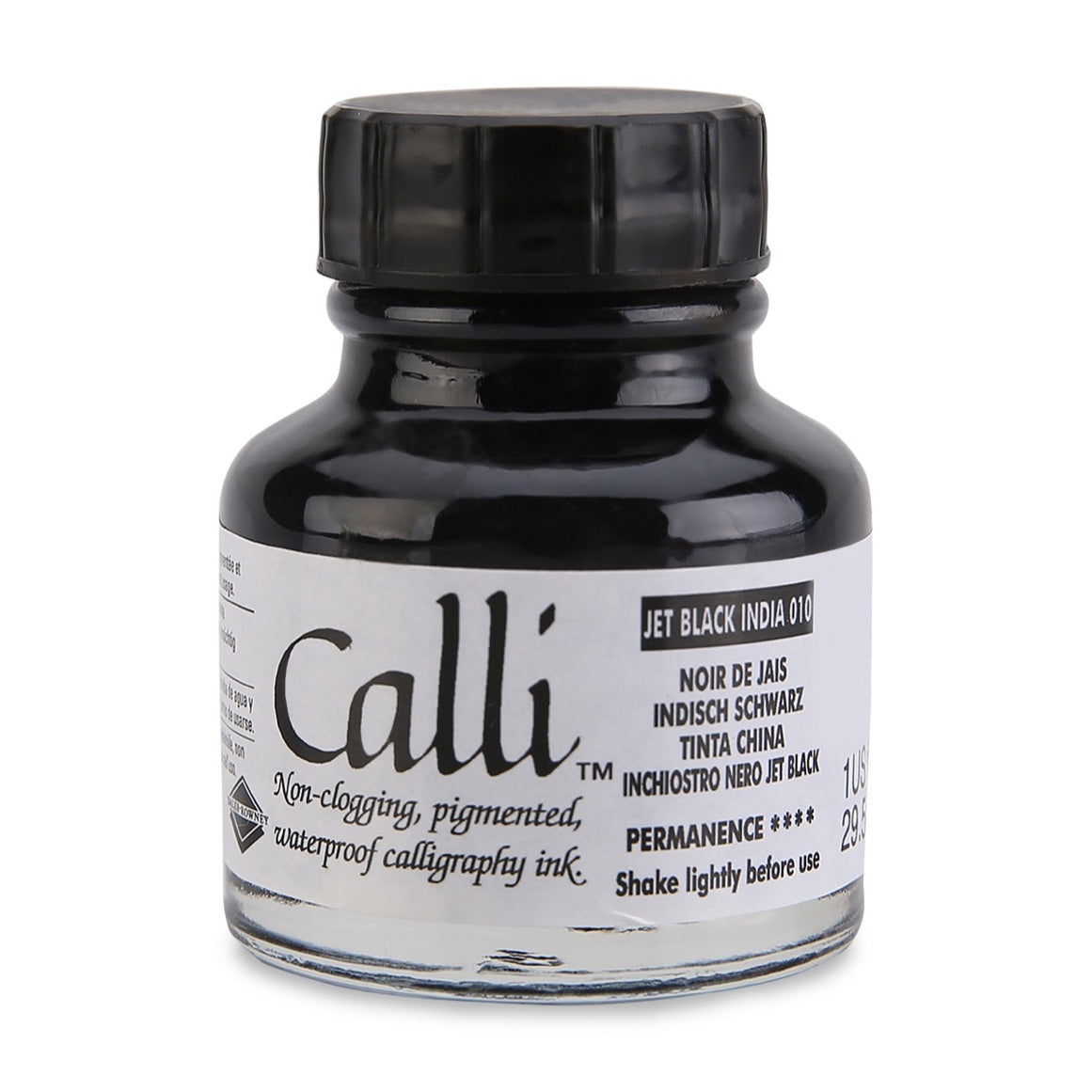 Daler Rowney Calli Ink JET BLACK INDIA - Al Masam Stationery LLC Main image