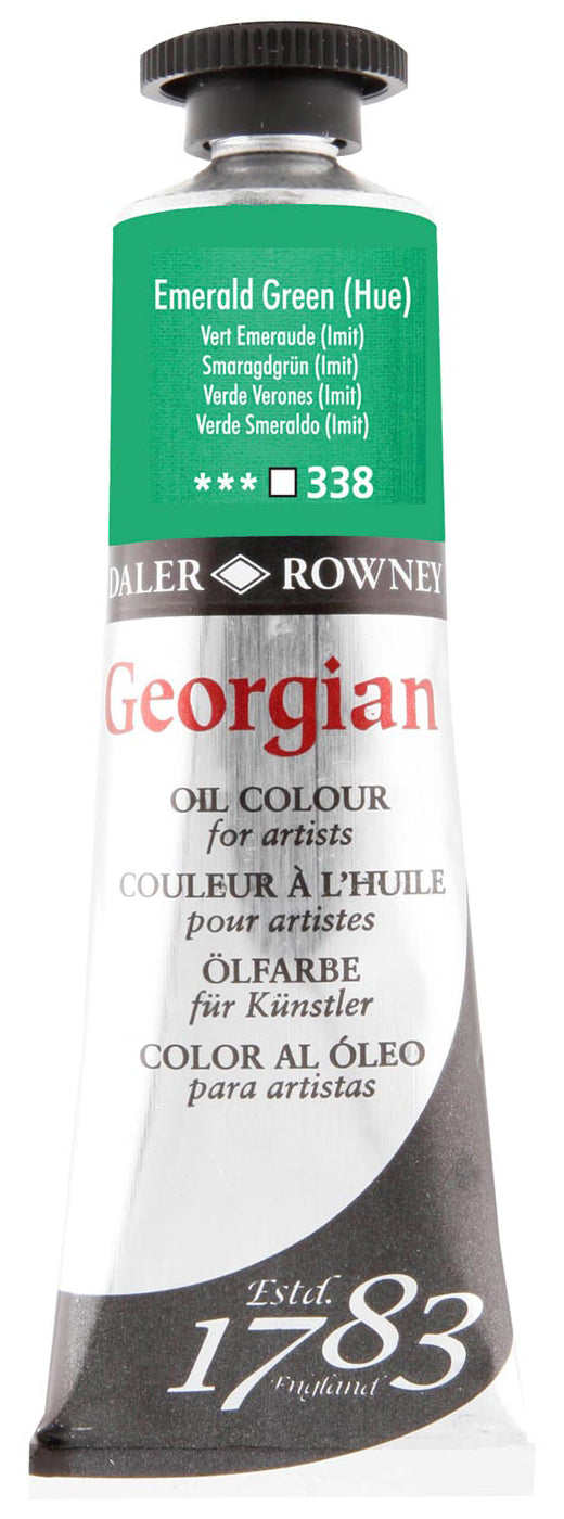 Daler Rowney Georgian Oil Paint - Emerald Green (Hue) Secondary image