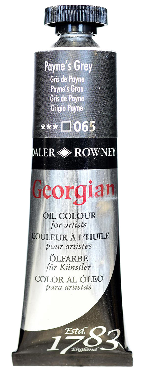 Daler Rowney Georgian Oil Paint - Paynes Grey Secondary image