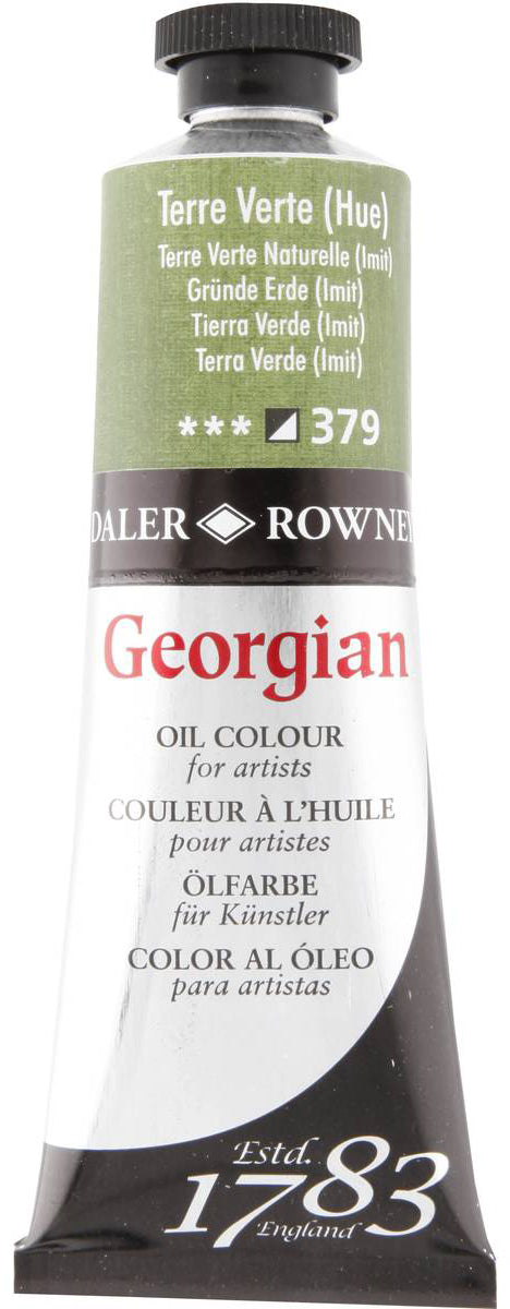 Daler Rowney Georgian Oil Paint - Terra Verte (Hue) Secondary image