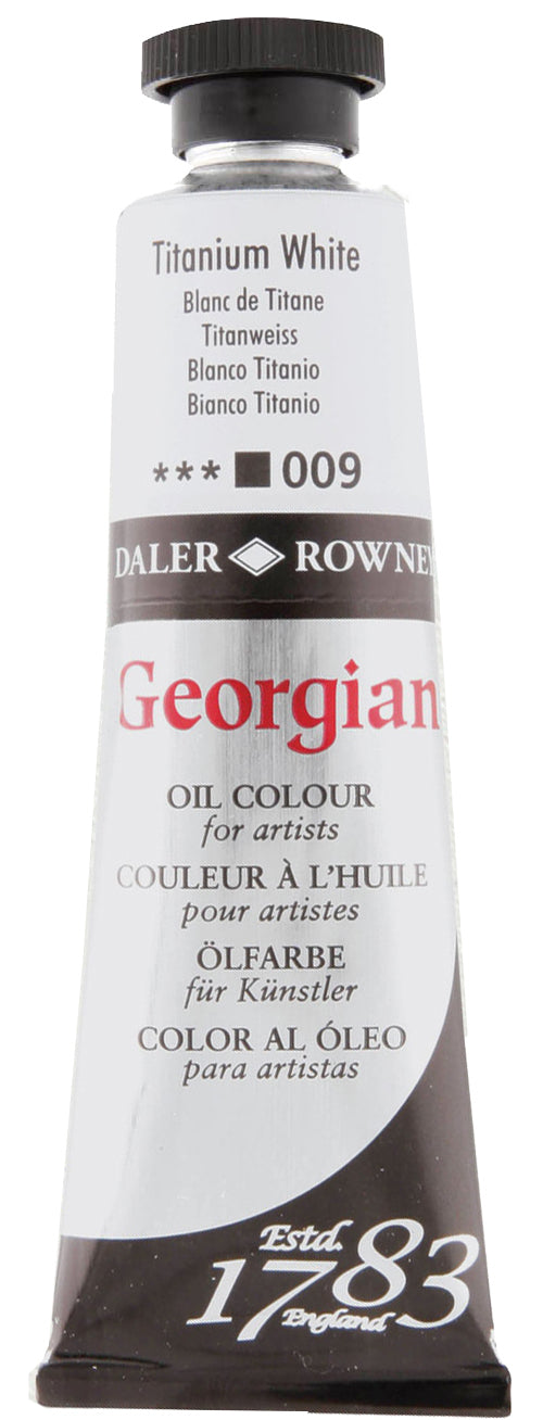 Daler Rowney Georgian Oil Paint - Titanium White Secondary image