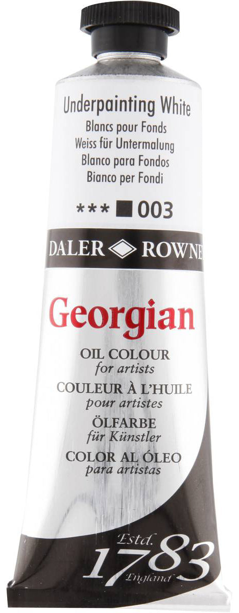 Daler Rowney Georgian Oil Paint - Underpainting White - 38ML Secondary image